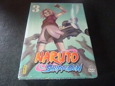 COFFRET 3 DVD NEUF "NARUTO SHIPPUDEN - VOLUME 3" manga