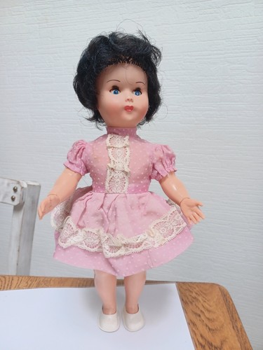 Poupée ancienne 32cm yeux - poupée,