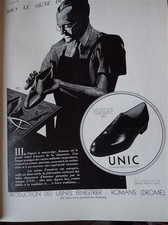 chaussures UNIC + bougie