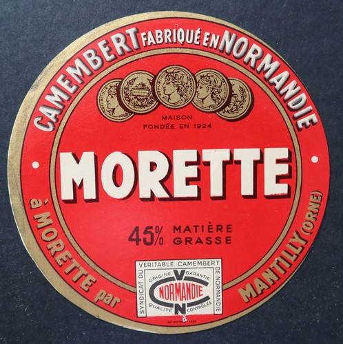 Etiquette fromage camembert - etiquette,