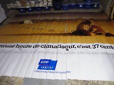 edf desert * affiche publicitaire 4*3metres en 8 panneaux