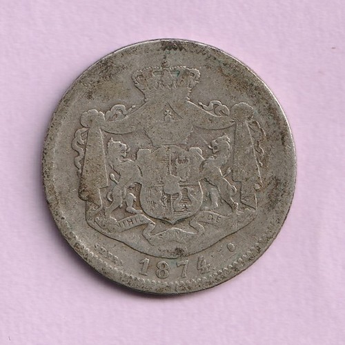 Leu argent 1874 roumanie - argent,,