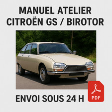 Manuel Atelier Citroën GS
