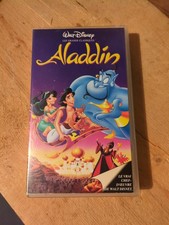 cassette vhs walt disney " ALADDIN"