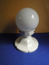 Lampe globe Porcelaine Limoges