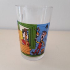 Verre à moutarde à collectionner série TV Laurel et Hardy Larry Harmon 1973
