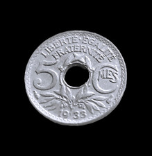 5 Centimes Lindauer Petit Module 1933 (714)