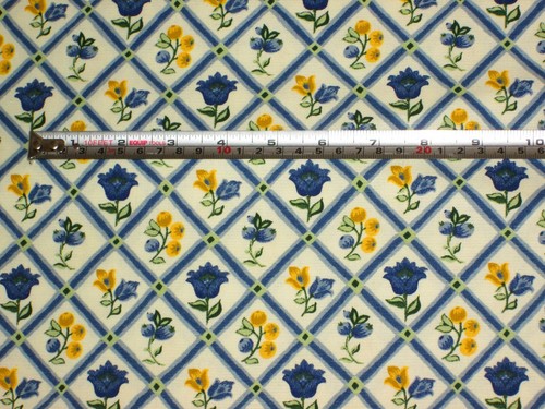Tyrol jaune bleu tissu - jaune,