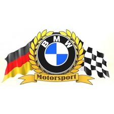  BMW Motorsport Flags Sticker