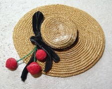 Joli canotier ancien paille