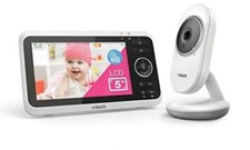 VTech Babymonitor VM350 - Babyphone vidéo avec caméra mobile, 720p