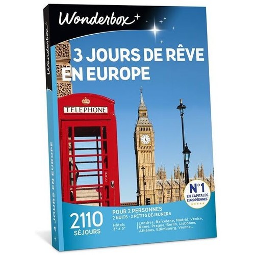 Coffret wonderbox jours - wonderbox,