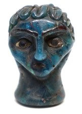Rare ancienne mosaïque visage