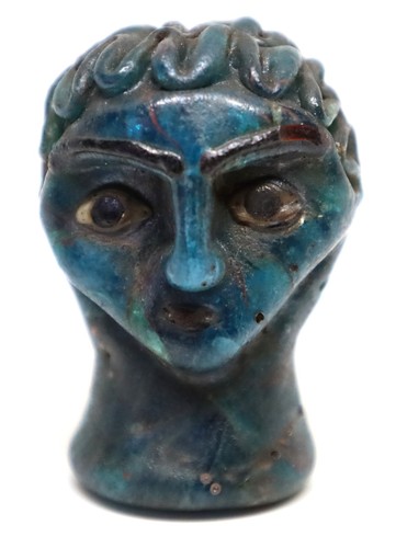 Rare ancienne mosaïque visage