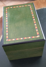 coffret boîte cave à cigares et son humidificateur 13x24x16 cm