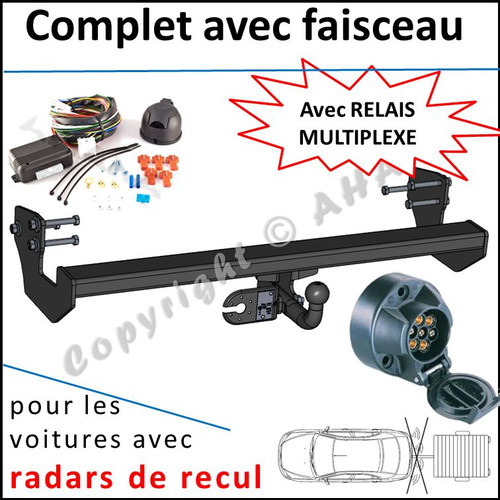 Attelage pour vito viano - pour,