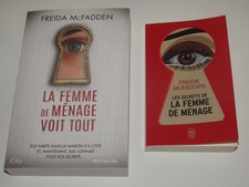 2 LIVRES LA FEMME DE MENAGE DE FREIDA MCFADDEN