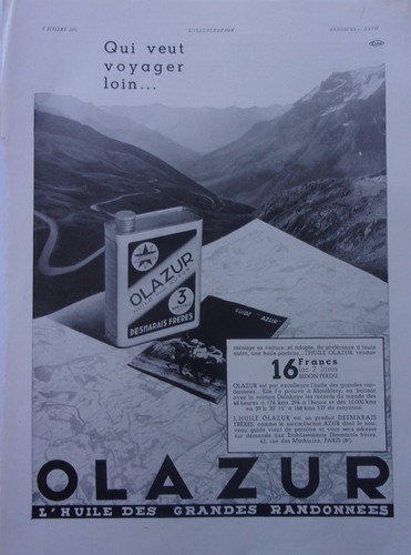 Publicite huile olazur - ,