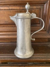 Pichet Canette Etain Daté Tin