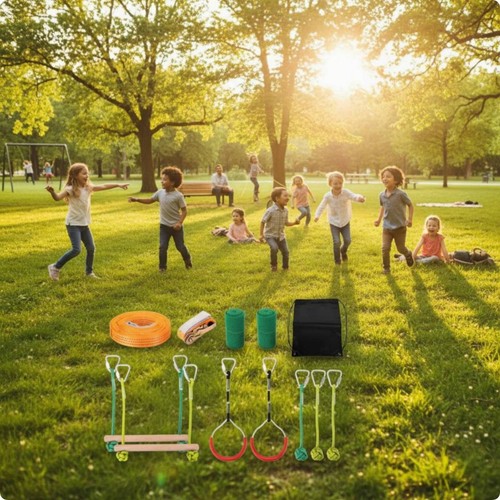 parc bois enfant