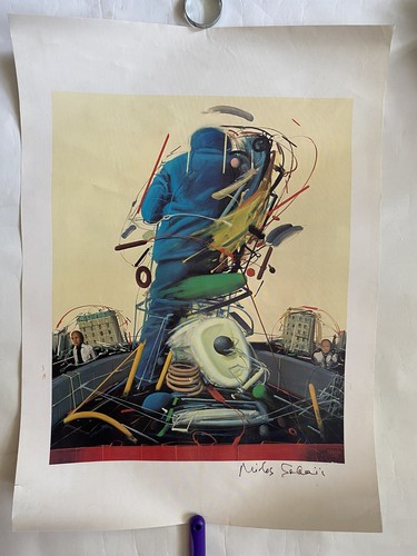 Affiche originale milos sobaic - affiche,