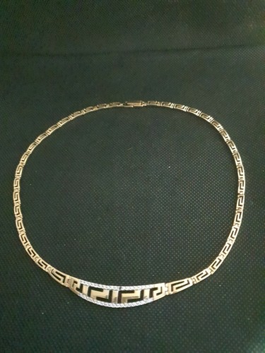 Collier vintage ras cou - ras, de