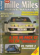 MILLE MILES 35 ALPINE A310 V6