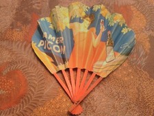 Ancien éventail publicitaire