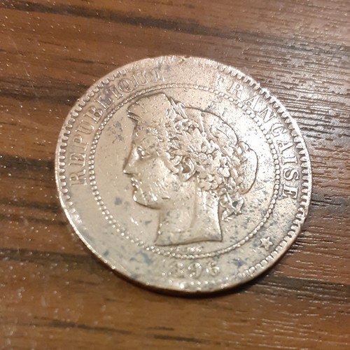 France pièce centimes - france,