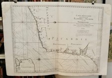 CARTE COTES FLANDRES PICARDIE