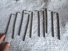 10 Anciens Piquets Fer à ancienne Toile de Tente idéal Randonné Camping Campeur