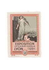 ERINNOPHILIE VIGNETTE EXPOSITION INTERNATIONALE LYON 1914