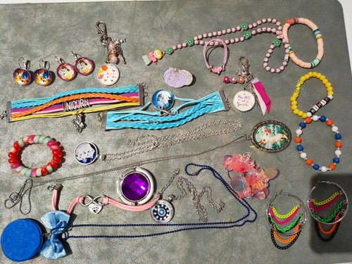 Lot bijoux ancien fantaisie - bijoux,