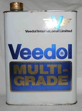 Ancien bidon huile plein