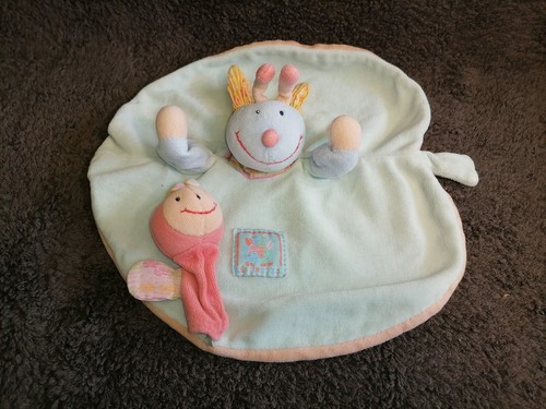 Doudou plat libellule zéphir - doudou,
