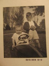 Vtg. Christmas Card W/Photo