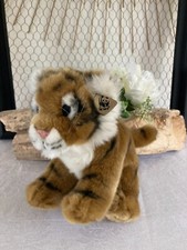 525⚜️ Petite Peluche Doudou Tigre WWF Longueur 20 Cm