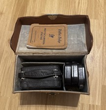 Camera Pathé Baby moto caméra 9,5mm vintage + manuel original- cinema année 30