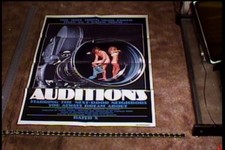 AUDITIONS ORIG MOVIE POSTER SEXPLOITATION LARGE CAMERA