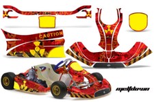 Autocollants Graphiques De Karting Pour KG Freeline Birel ADULTE Meltdown Y R
