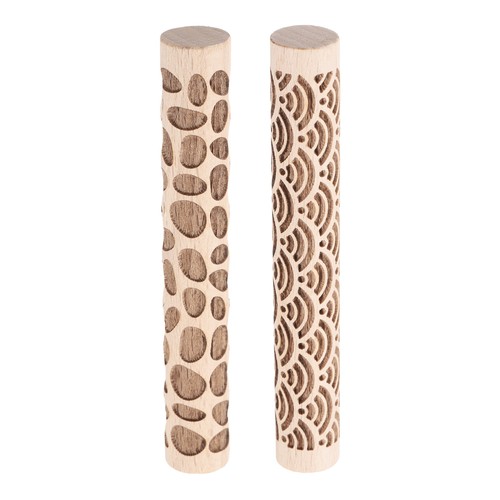 Pièces rouleau bois 10cm - rouleau, en