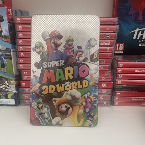 Steelbook super mario - super, 3d