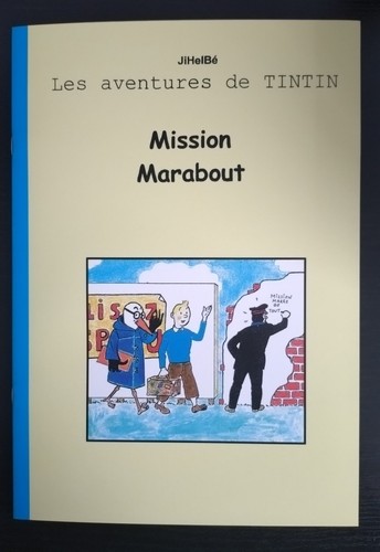 Pastiche tintin mission - -,
