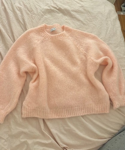 Pull rose mohair - rose, laine