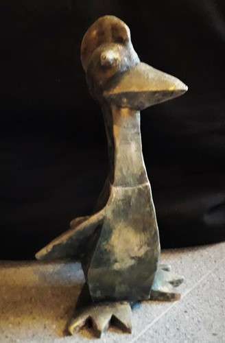 Sculpture canard terre - "le,