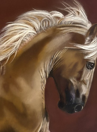 Tableau peinture pastel - tableau/, sec/