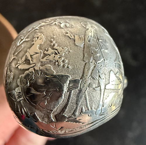 Pince sucre argent massif - argent,