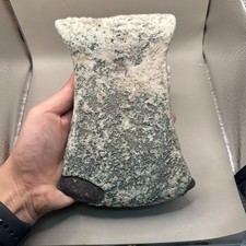 Ancienne grande hache de combat romaine en bronze lourd - 300 après JC