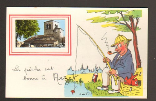 Auzat pecheur clocher - ,, &