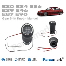 BMW E30 E34 E36 E39 E46 E87 E90 Pommeau de levier de vitesse manuel 5...